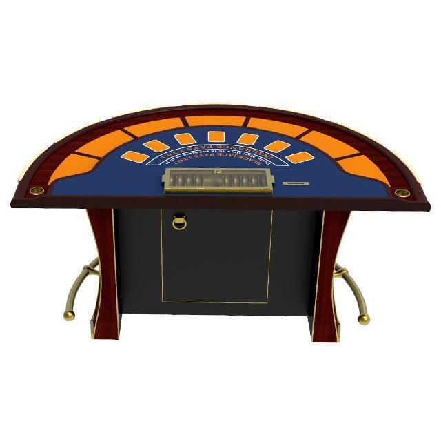 YH Luxury Gambling Tables Blackjacks Chairs For Poker Table With Dealer Position