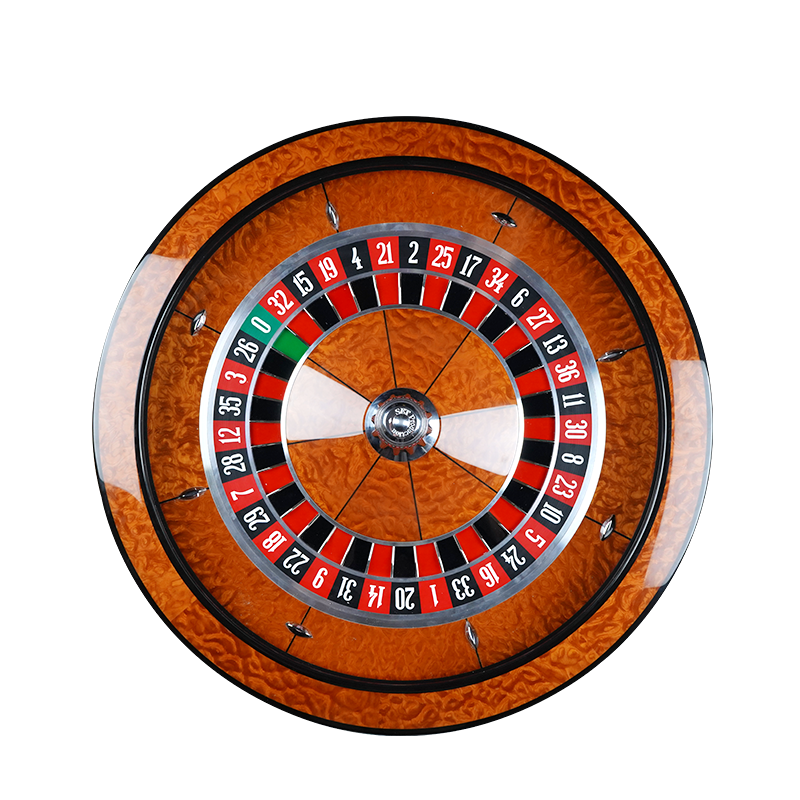 YH 32 inch Luxury Large Casino Roulette Game Table Used Solid Wood Roulette Wheel