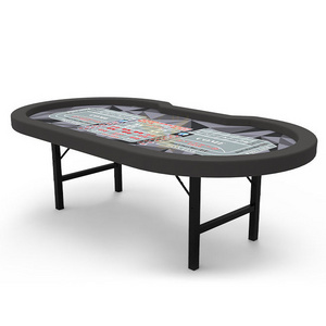 YH Entertainment Products Folding Craps Table Casino Foldable Casino Tables Casino Game Tables For Sale