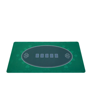 YH Gambling Rubber Casino Simple Table Top Mat Easy To Carry Blackjack Table Layout