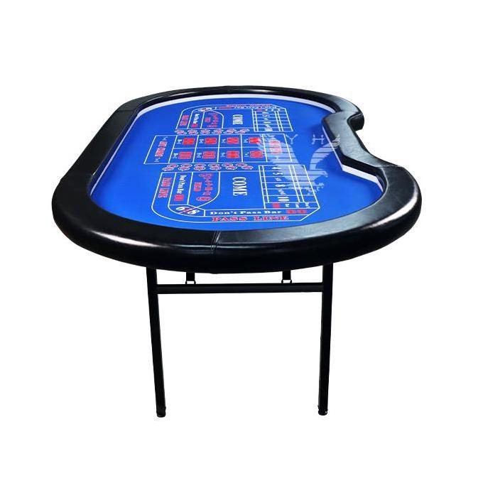 YH Led Mini Portable Foldable Casino Craps Table Folding Gambling Dice Table for Sale