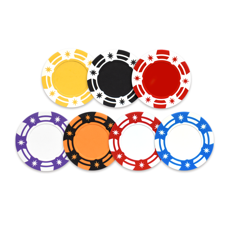 YH Gambling Games Chips Digital Printing Poker Chip Set Custom Design Chips With RFID