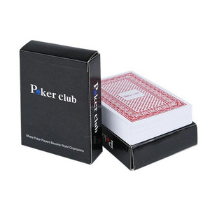 YH Wholesale Cheap Texas Playing Card Hold'em Blank Plastic Poker Cards In Stock For Sale