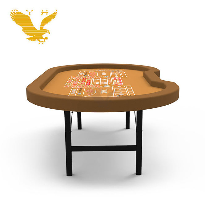 YH Simple Style Cheap Price Folding Crap Table For Entertainment