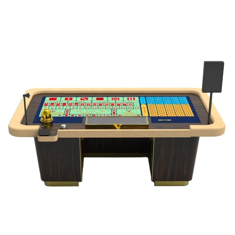 YH Casino Luxury Marble Electronic Sic Bo Poker Table Gambling Big&Small Poker Table With Table Accessories Set