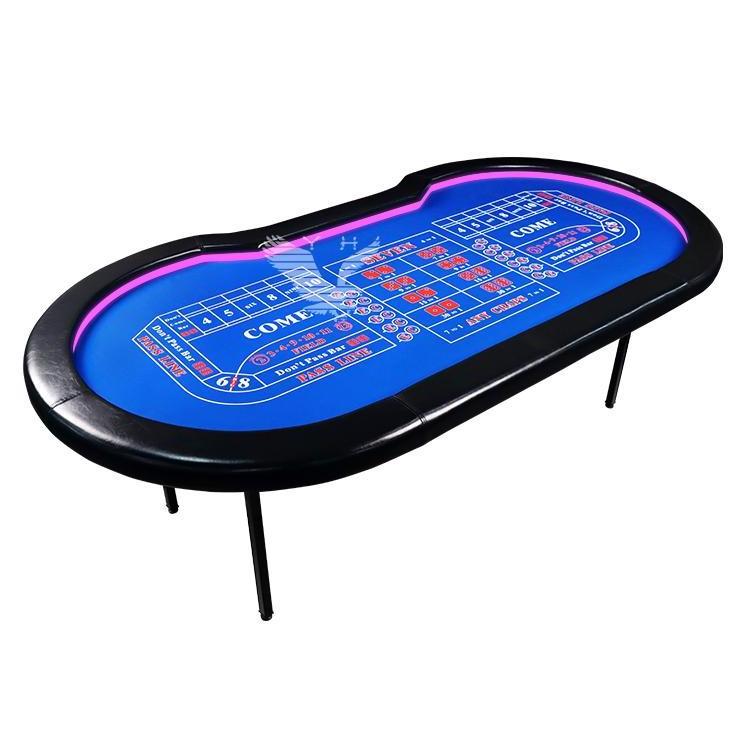 YH Small Dice Table Wholesale High Quality Folding Portable Casino Craps Table Gambling Tables