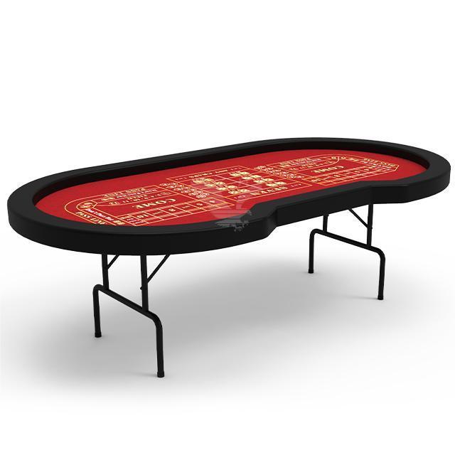 YH 102inch Wholesale Good Quality Casino Foldable Craps Dice Table for Sale