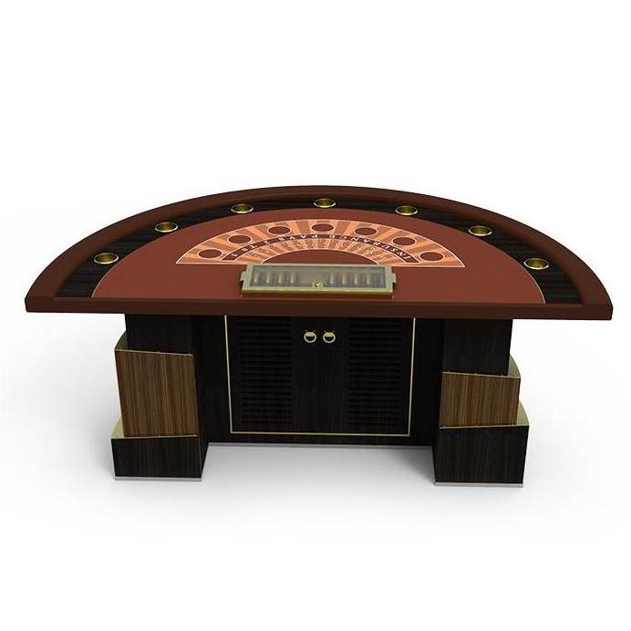 YH Professional Quality Deluxe Three Layers Feet Blackjack Poker Table For Casino Gambling