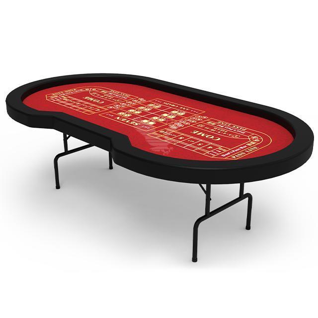 YH 102inch Wholesale Good Quality Casino Foldable Craps Dice Table for Sale