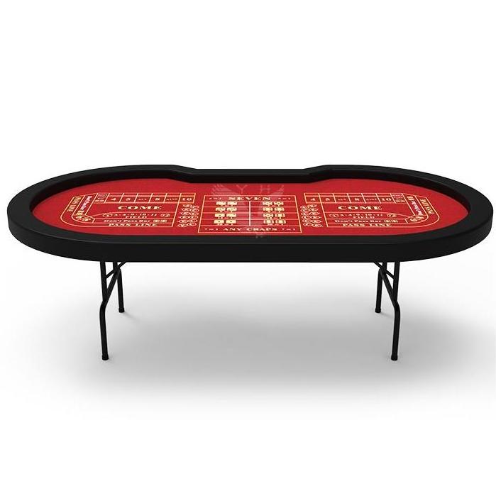 YH 102inch Wholesale Good Quality Casino Foldable Craps Dice Table for Sale