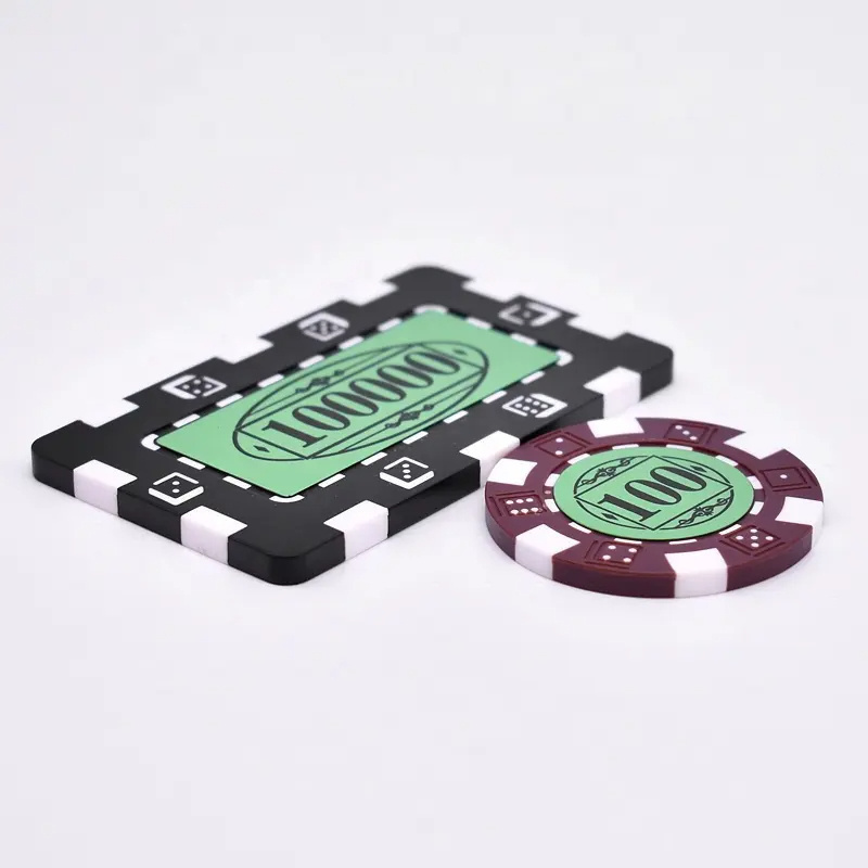 YH High Quality Gambling Rfid Casino Chips Poker Chip Abs Fichas Pokerchip Casino Blackjack Chips