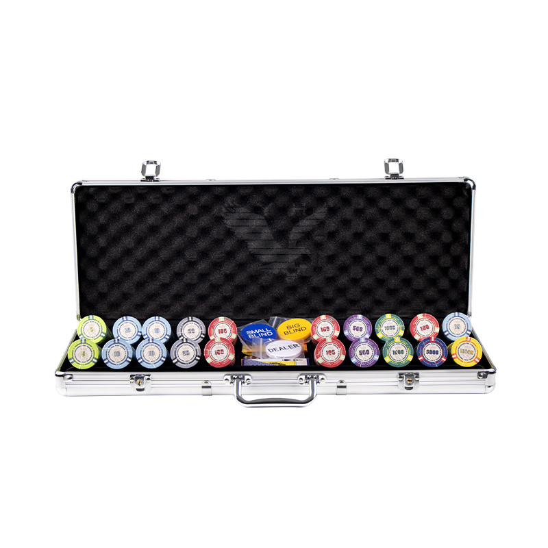 YH 300/500pcs Professional Cheap Poker Chips Ceramic Poker Chip Set for Sale