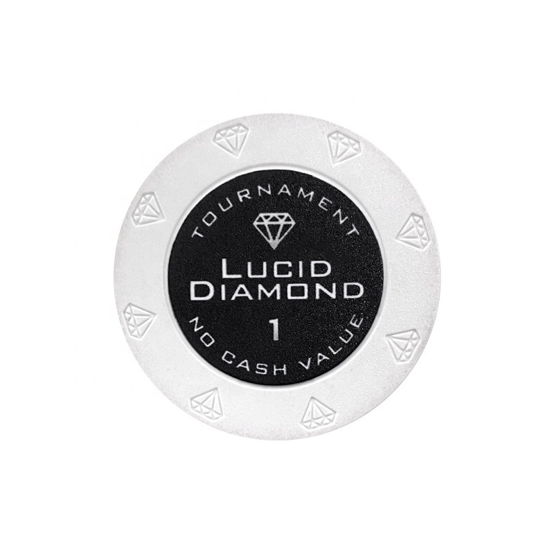 YH Casino Professional Quality Diamond Engraving Ceramic Poker Chips