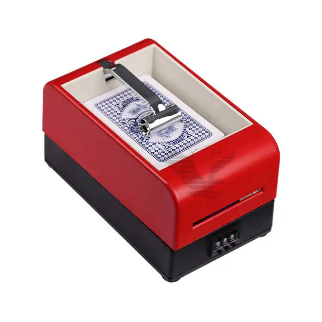 YH Automatic Playing Card Dealer 360 Rotating Playing Card Distributor Machine Poker Card Dealer Machine