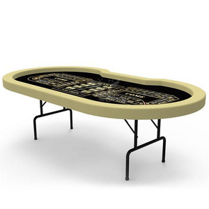 YH Professional Gambling Crap Dice Table Entertainment Portable Casino Crap Table For Club