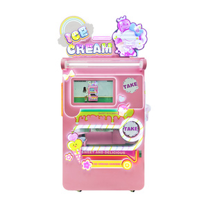 2024 Crazy Popular Automatically ice cream vending machine suitable for shopping mall and amusement park