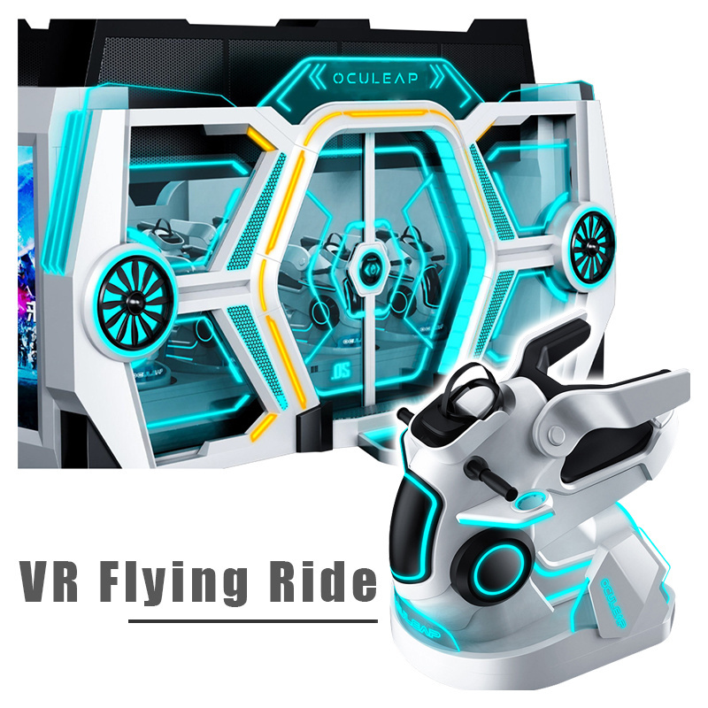 VR Racing Simulator 9D Flying Cinema VR Gaming  4-Person Cycling Arcade Virtual Reality Universe Driving  VR Game Machine