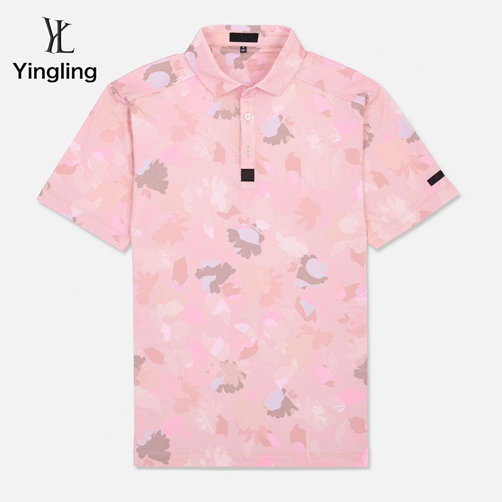 Yingling custom polyester wholesale men manufacturers women polo golf jerseyt-shirts golf apparel for men