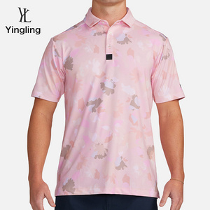 Yingling custom polyester wholesale men manufacturers women polo golf jerseyt-shirts golf apparel for men