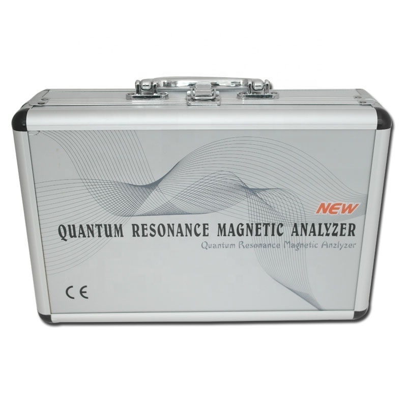 Silver  box 3rd Generation quantum resonance magnetic analyzer with 41 parameters