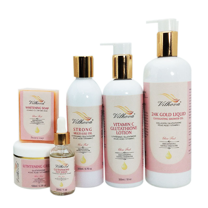 premium collagen black skin whitening and hydration bath and perfume and body lotion works set for skin whitening