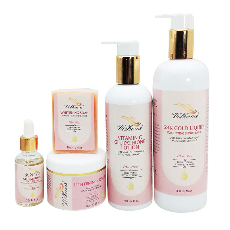 premium collagen black skin whitening and hydration bath and perfume and body lotion works set for skin whitening