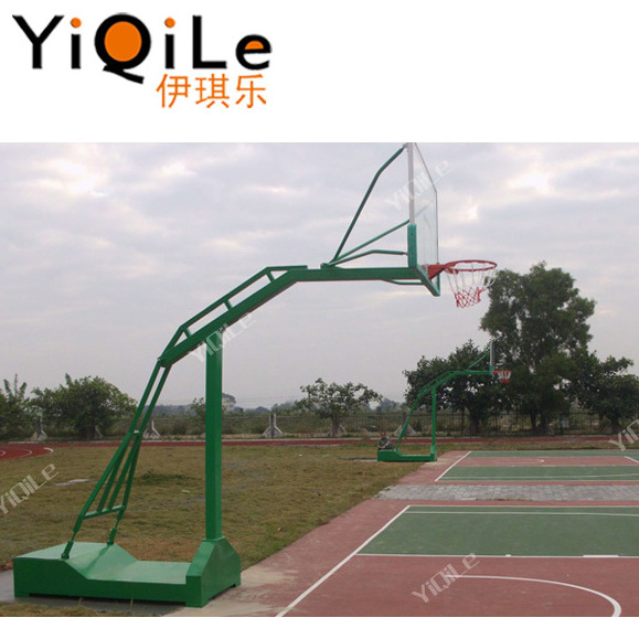 Movable Basketball Stand with fiberglass basketball backboard