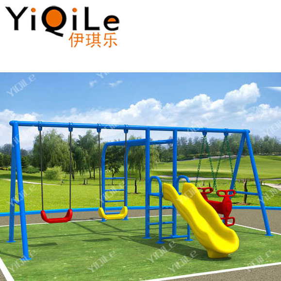 kids playground equipment slide and swing factory direct selling