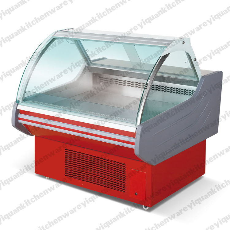 deli display case / glass deli meat case / counter top deli display case