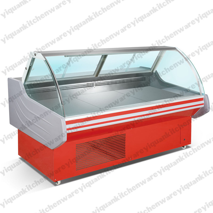 deli display case / glass deli meat case / counter top deli display case