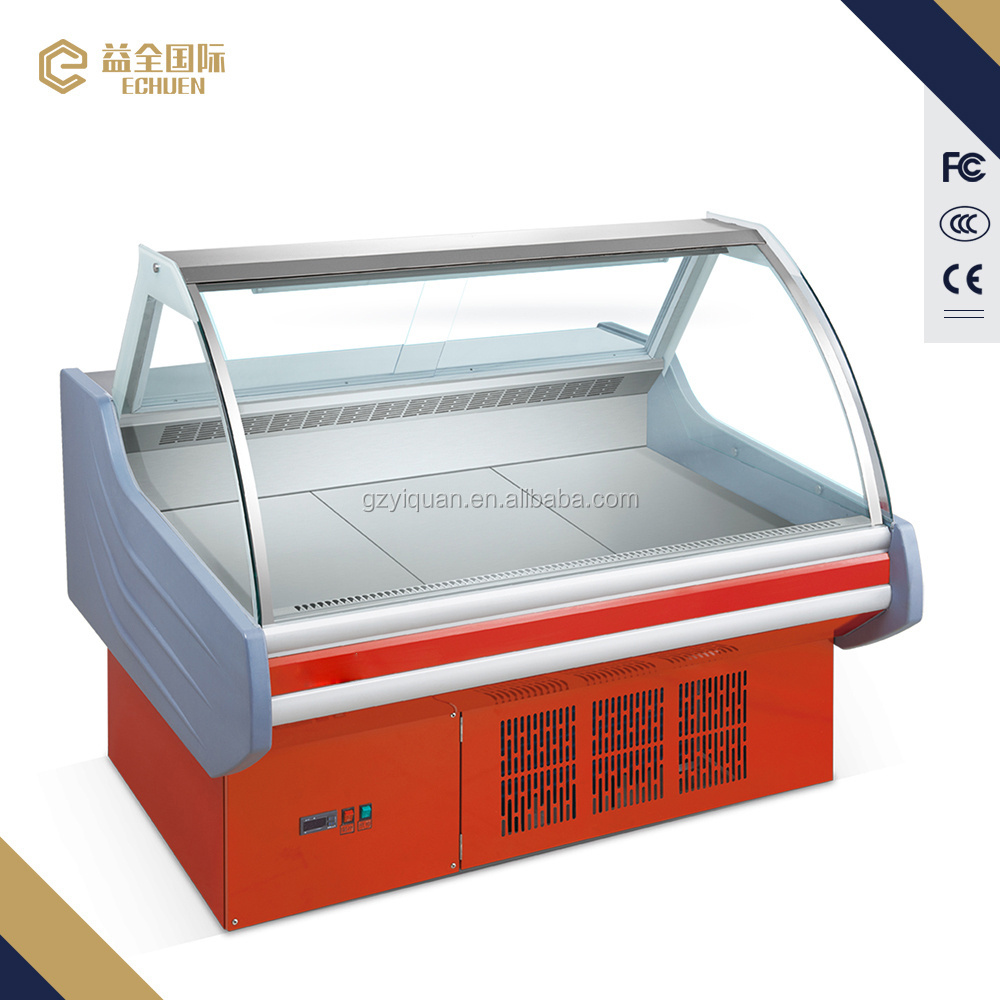 SSG-25 glass sliding doors refrigeration display freezer frozen chicken air coolers