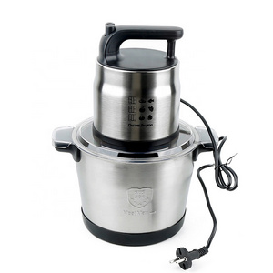 Stainless Steel 8L Silver C-rest Yam Pounder 3500W Multifunctional Food Machine Meat Grinder