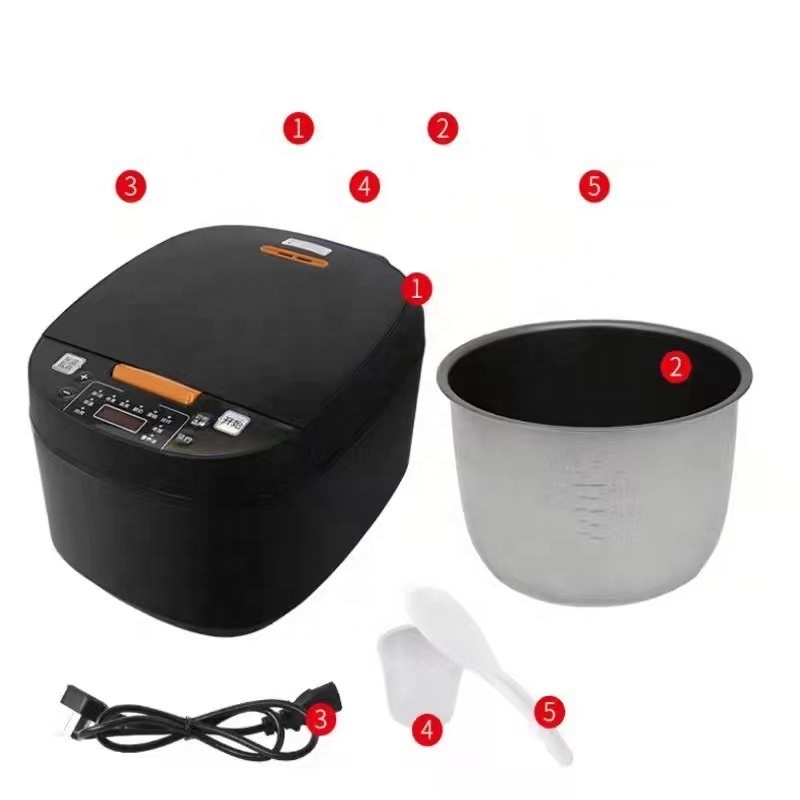 Hot Sale  5l Steamer Automatic Multifunction Electric Digital Rice Cooker