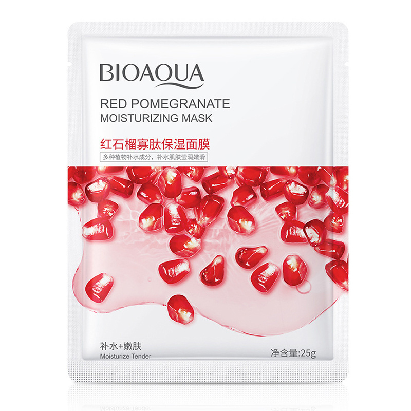 Wholesale Skin Care Moisturizing Oil Control Anti-wrinkle Face Mask Hydrating Fruit Organic Mask Sheet