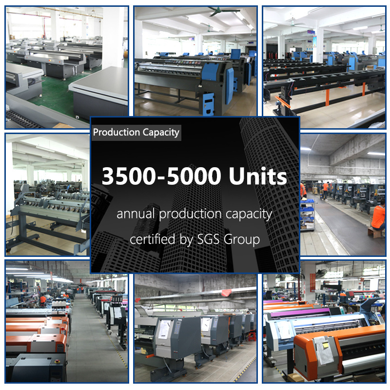 16m 18m 2.5m 3.2m Machine Large Format Wall Paper Advertising Vinyl Sticker Eco Solvents Printer with DX5 XP600 Printhead