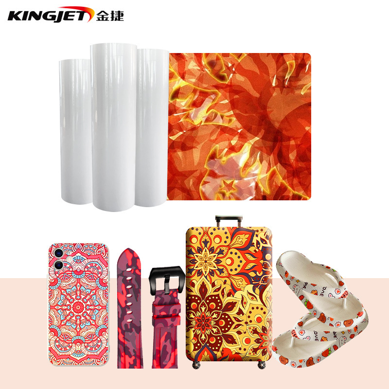 Kingjet hydro dipping kit hydrographic film  3D Cubic Liquid Transfer Printing Film hydro dipping film Water Transfer Printing