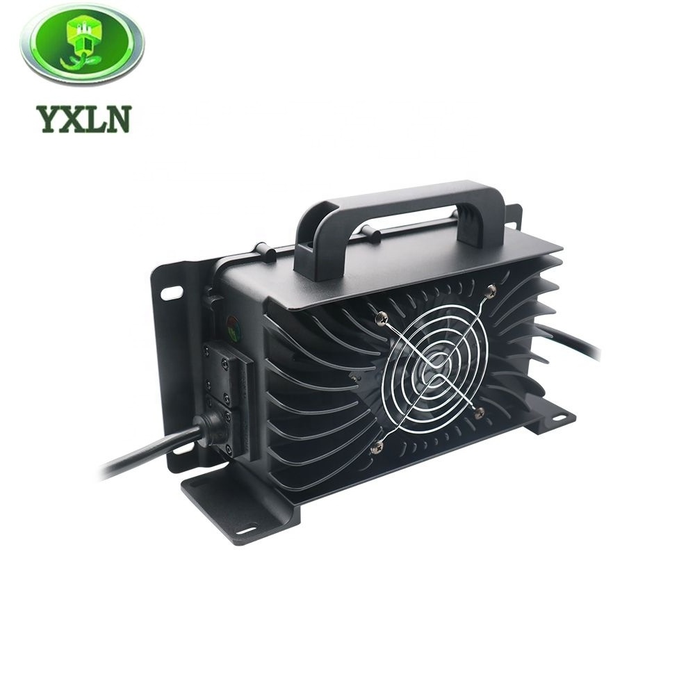 YXLN Factory ce rohs smart waterproof charger 24v lifepo4 / lithium / lead acid 29.4V 29.2V 25A battery charger