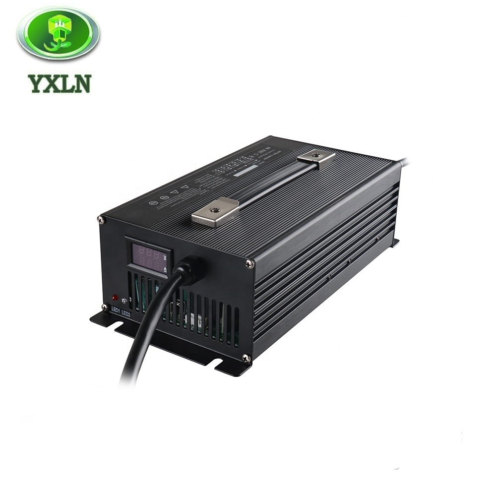 1500w 16s 48v lifepo4 battery charger 58.4v 15a 20a 25a lipo charger with automatic cut off function PFC function 100-240Vac