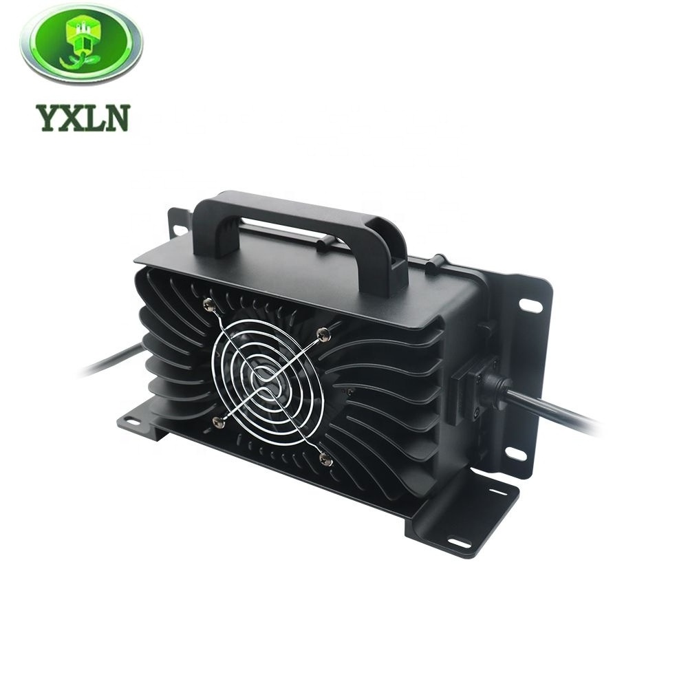 YXLN Factory ce rohs smart waterproof charger 24v lifepo4 / lithium / lead acid 29.4V 29.2V 25A battery charger