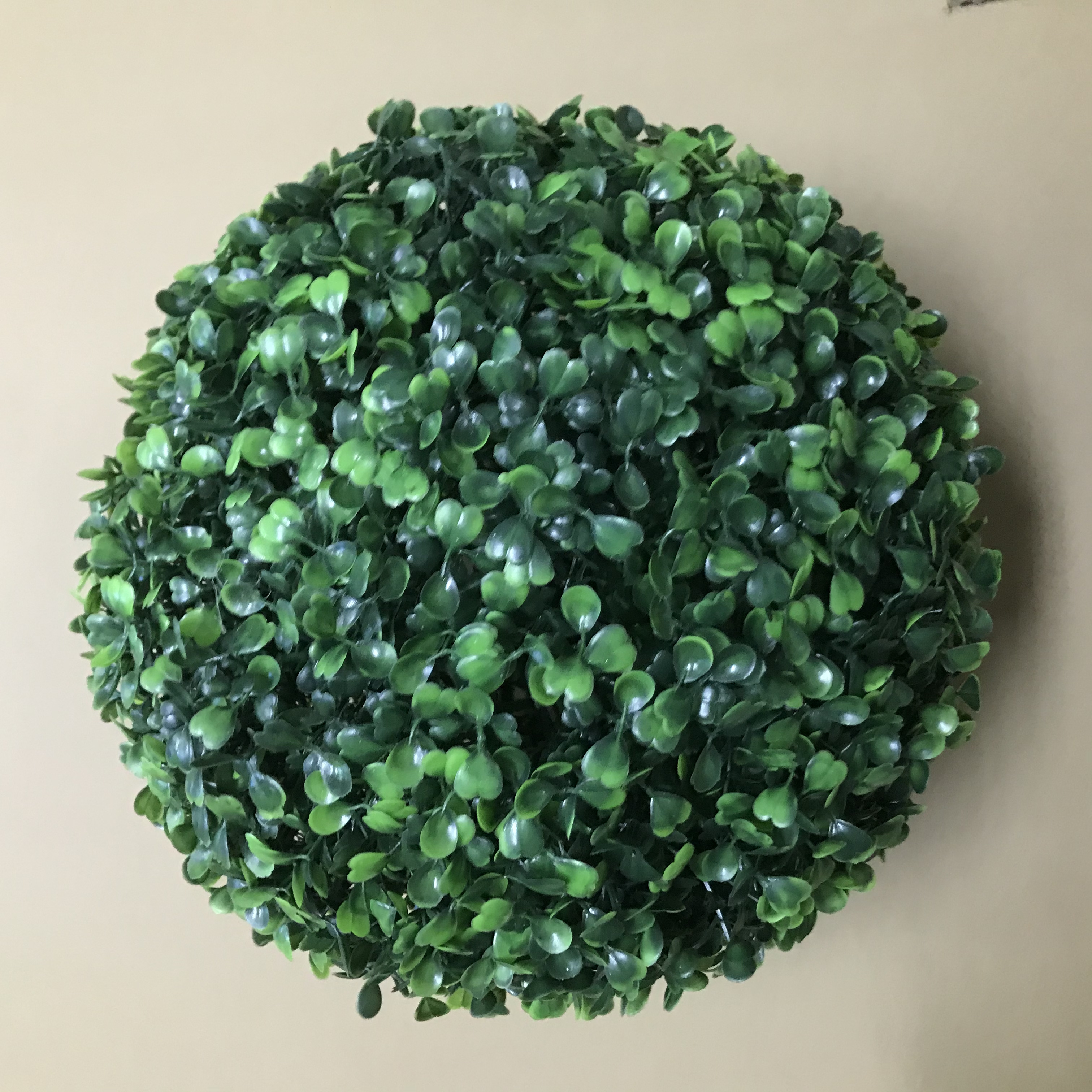 28cm Diameter Artificial Milan Grass Topiary Plant Balls for Wall Ceiling Hanging Decor