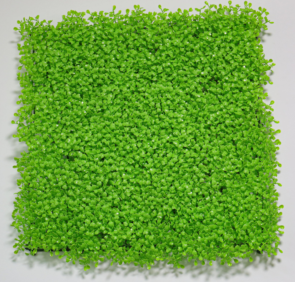 50cm Grass Wall Greenery Mats Wall for Home Wedding Decor Artificial Grass Green Plastic Indoor Outdoor 2-3 Years 50cm*50cm