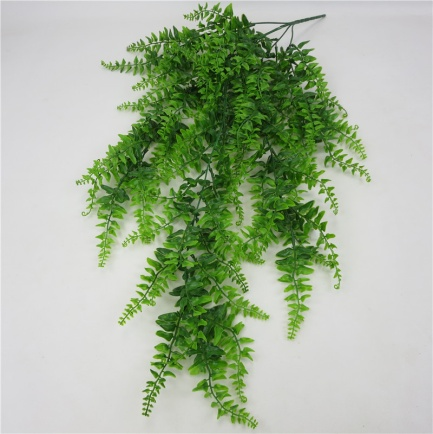 Hot Sale Faux Hanging Plants Green Plant Hotel Mall Wall Ceiling Hanging Artificial Plastic Green Plants