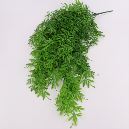 Hot Sale Faux Hanging Plants Green Plant Hotel Mall Wall Ceiling Hanging Artificial Plastic Green Plants