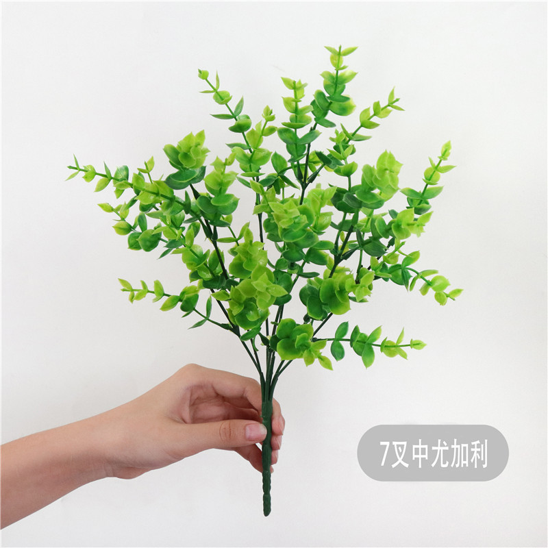 30Cm Simulation Plastic Grass Bunch Plastic Flower Fern Decoration Artificial Wall Green Plants For Decoration