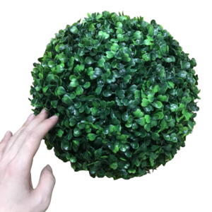 28cm Diameter Artificial Milan Grass Topiary Plant Balls for Wall Ceiling Hanging Decor