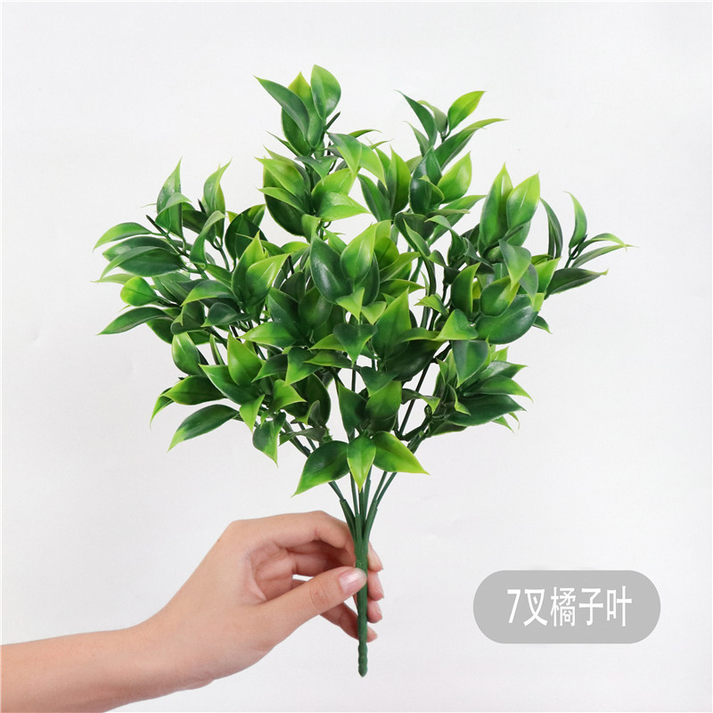 30Cm Simulation Plastic Grass Bunch Plastic Flower Fern Decoration Artificial Wall Green Plants For Decoration