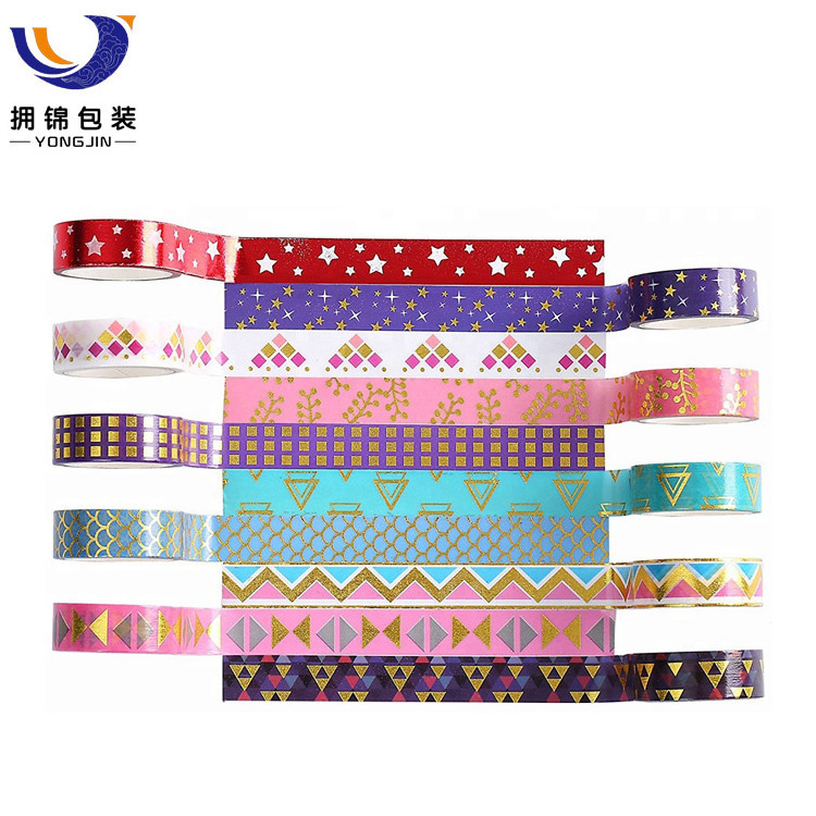 Washi Masking Tape Set Decorative Adhesive Tape for Crafts Beautify Planners