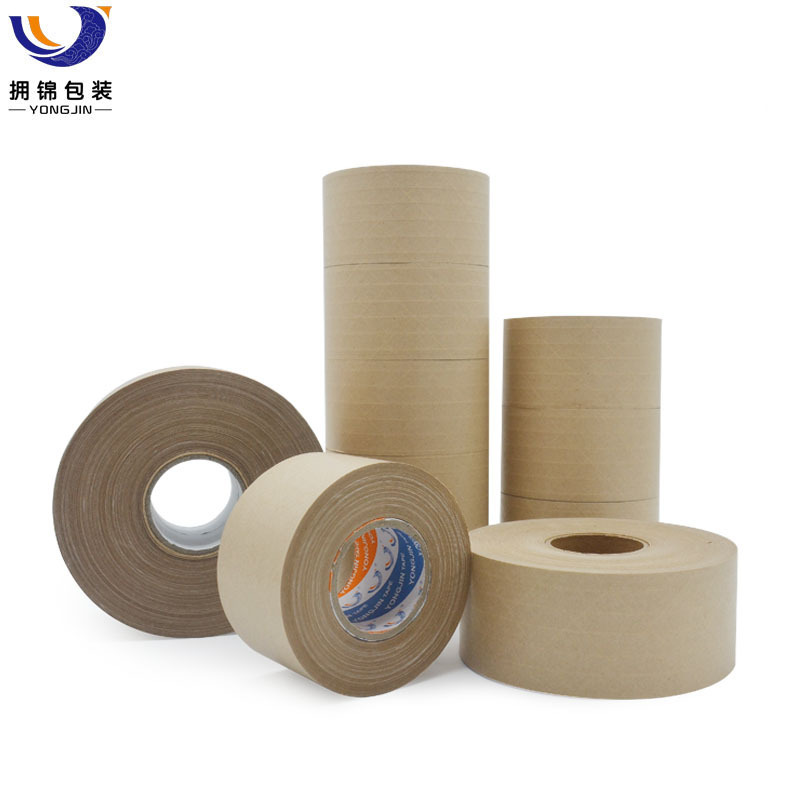 guangzhou printed packaging gummed fiberglass reinforced filament tape