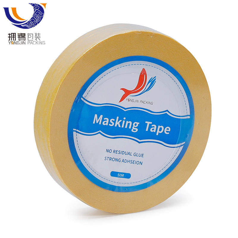 High Adhesive Easy Remove Crepe Paper Automotive Painting High Temperature Masking Tape