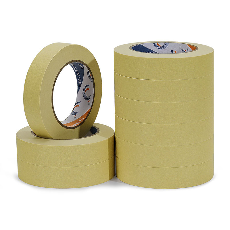 High Adhesive Easy Remove Crepe Paper Automotive Painting High Temperature Masking Tape